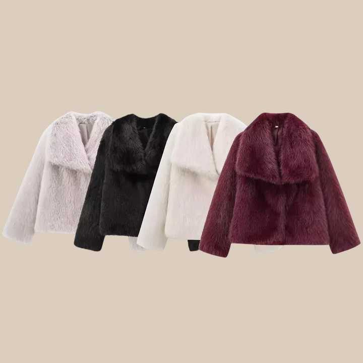 Anamorela Nude Luxe Statement Coat