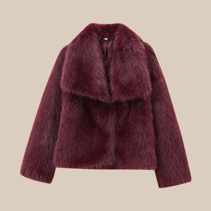 Anamorela Nude Luxe Statement Coat