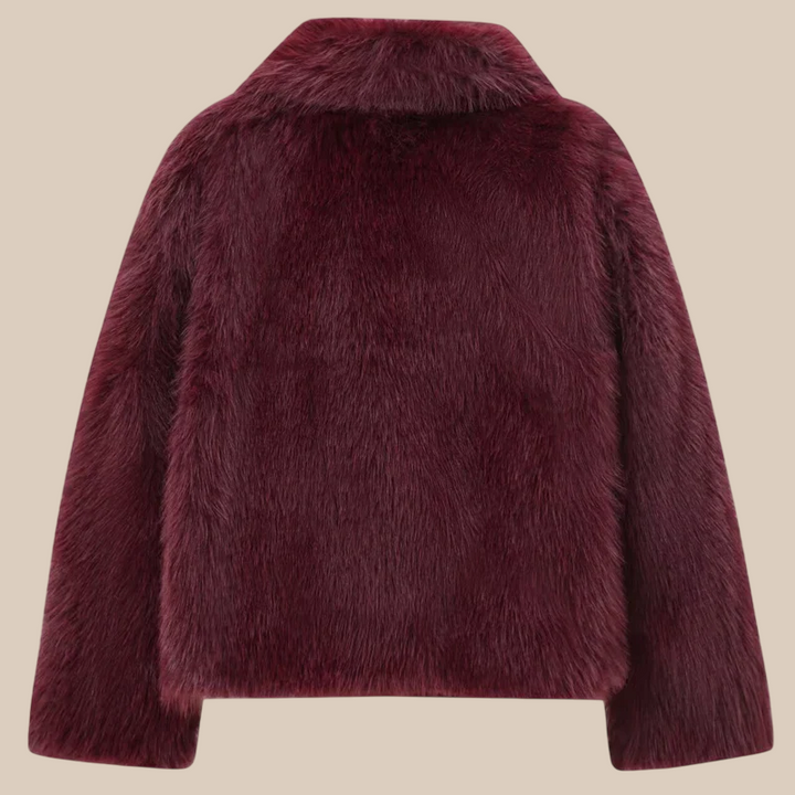 Anamorela Nude Luxe Statement Coat