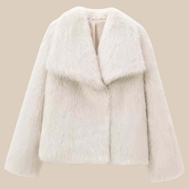 Anamorela Nude Luxe Statement Coat