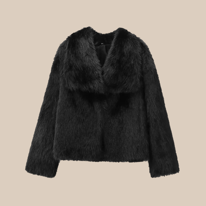 Anamorela Nude Luxe Statement Coat