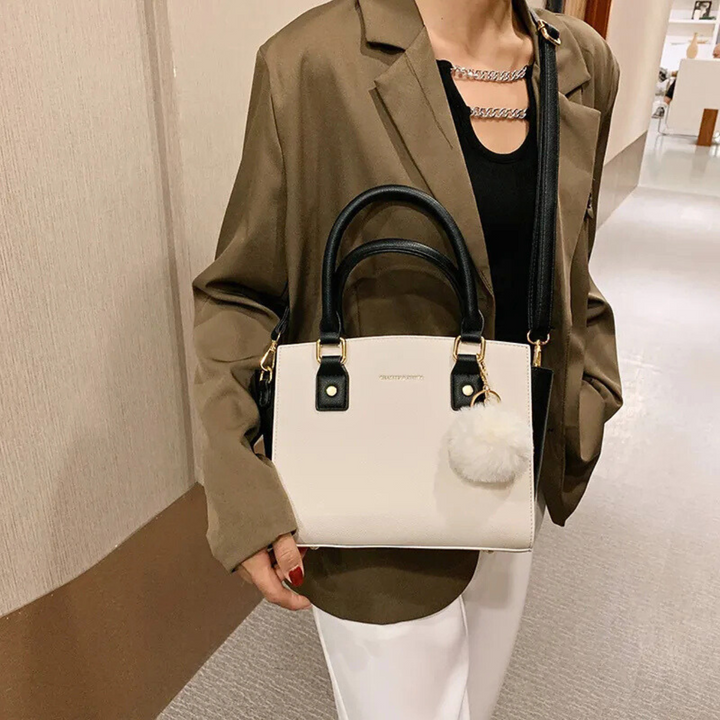 Anamorela Nude Luxe Statement Bag