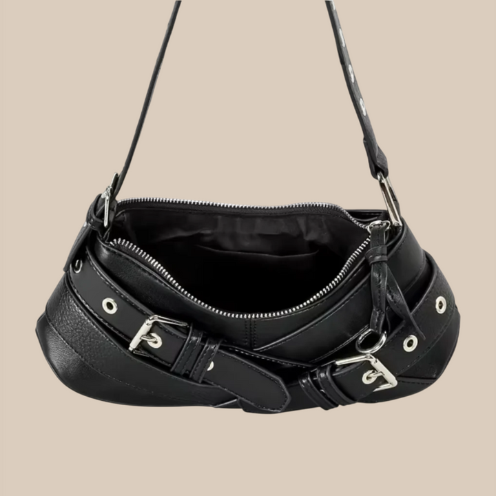 Anamorela Nude Luxe Belted Handbag