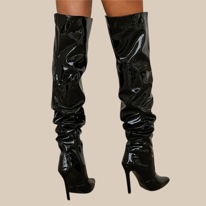 Motorcycle Over-The-Knee Boots