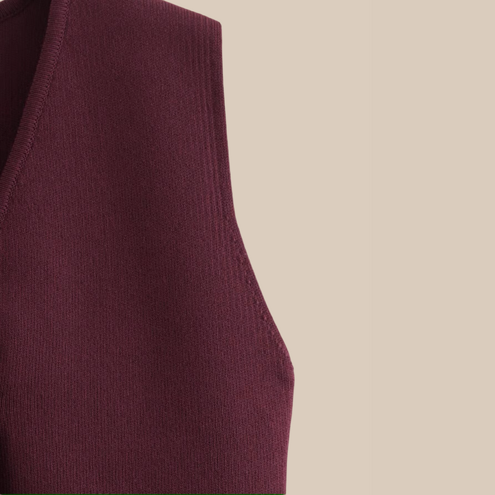Anamorela Nude Luxe Cardigan Vest