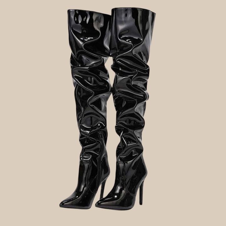 Motorcycle Over-The-Knee Boots