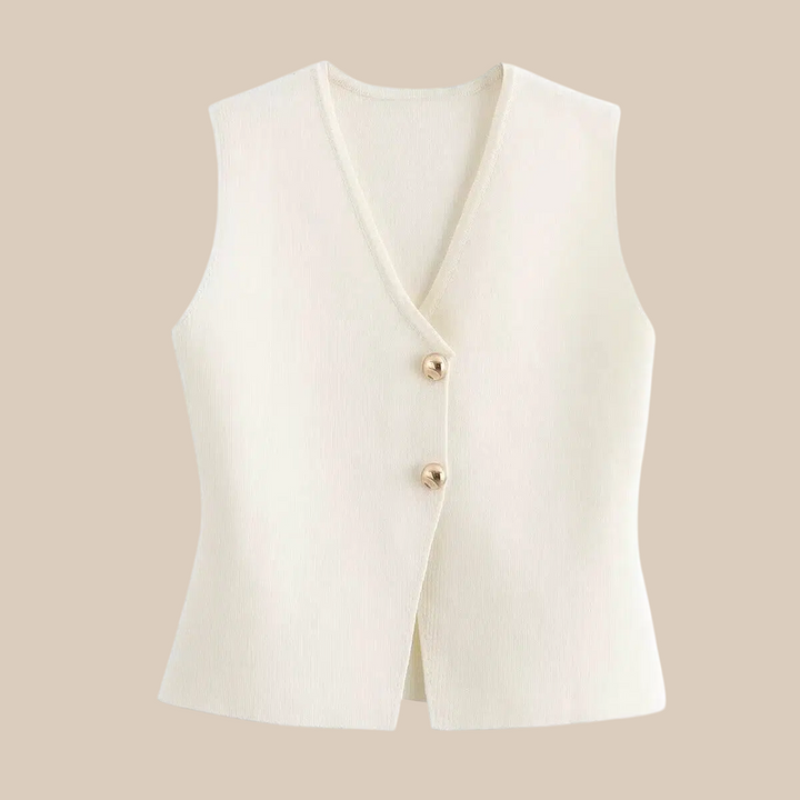 Anamorela Nude Luxe Cardigan Vest