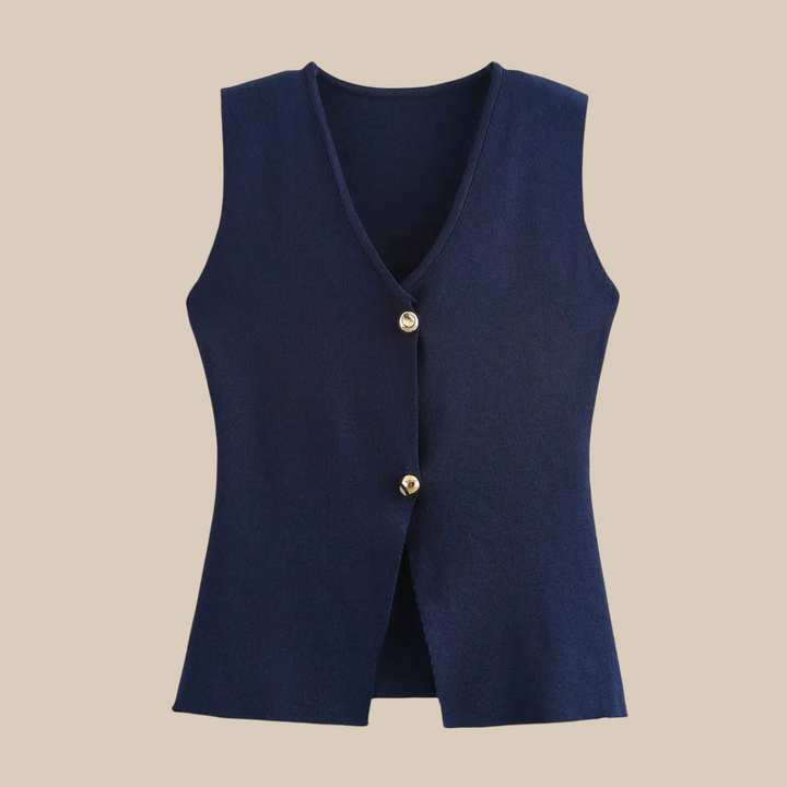 Anamorela Nude Luxe Cardigan Vest