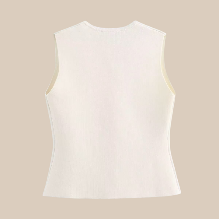 Anamorela Nude Luxe Cardigan Vest