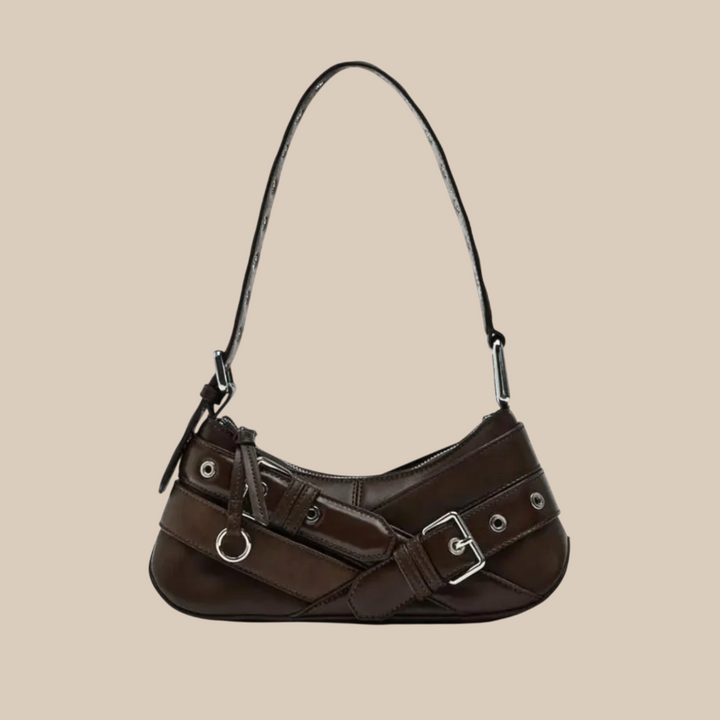 Anamorela Nude Luxe Belted Handbag