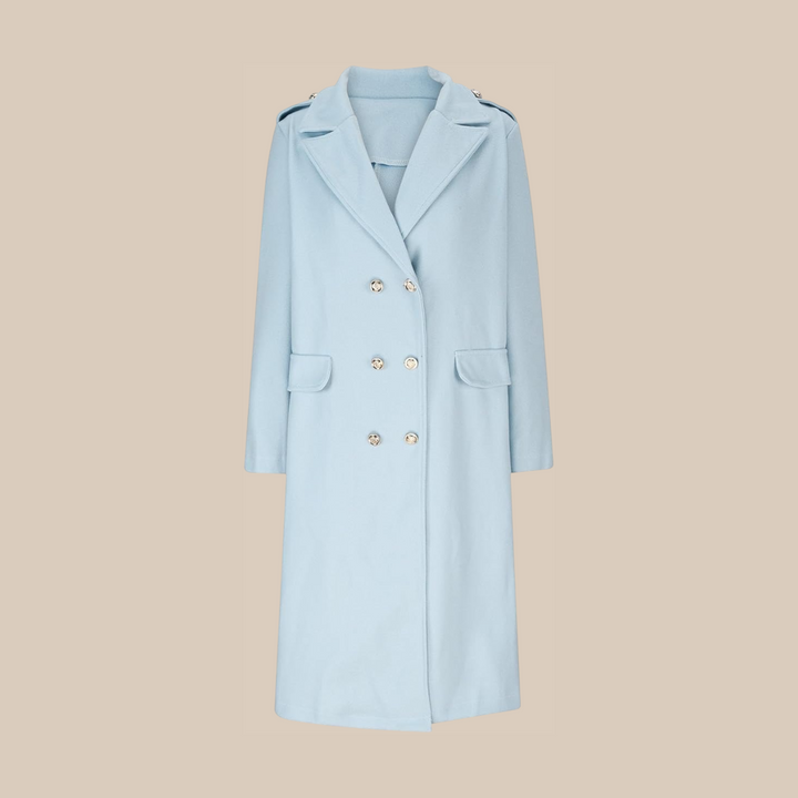 Anamorela Nude Luxe Trench Coat