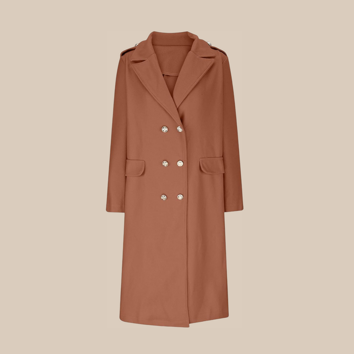 Anamorela Nude Luxe Trench Coat