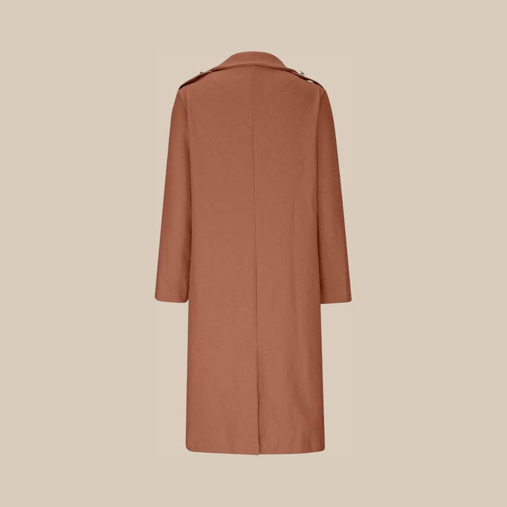 Anamorela Nude Luxe Trench Coat