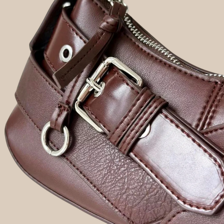 Anamorela Nude Luxe Belted Handbag