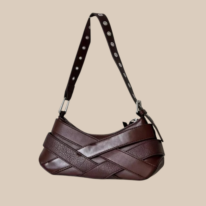 Anamorela Nude Luxe Belted Handbag