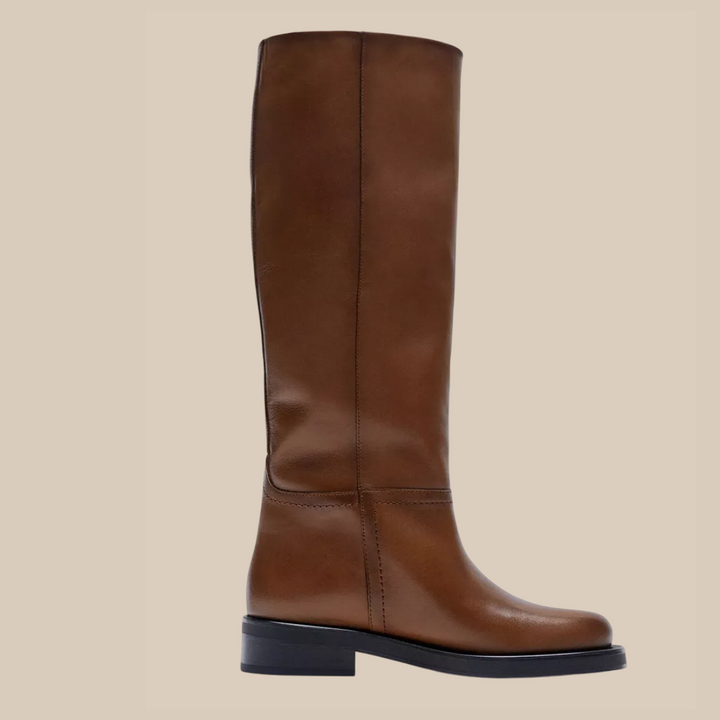 Anamorela Nude Luxe Vintage Boots