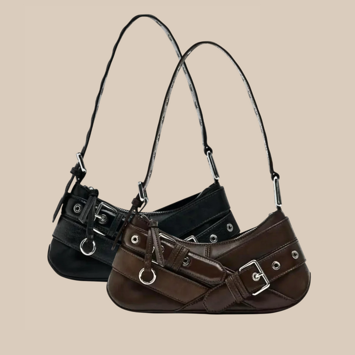 Anamorela Nude Luxe Belted Handbag